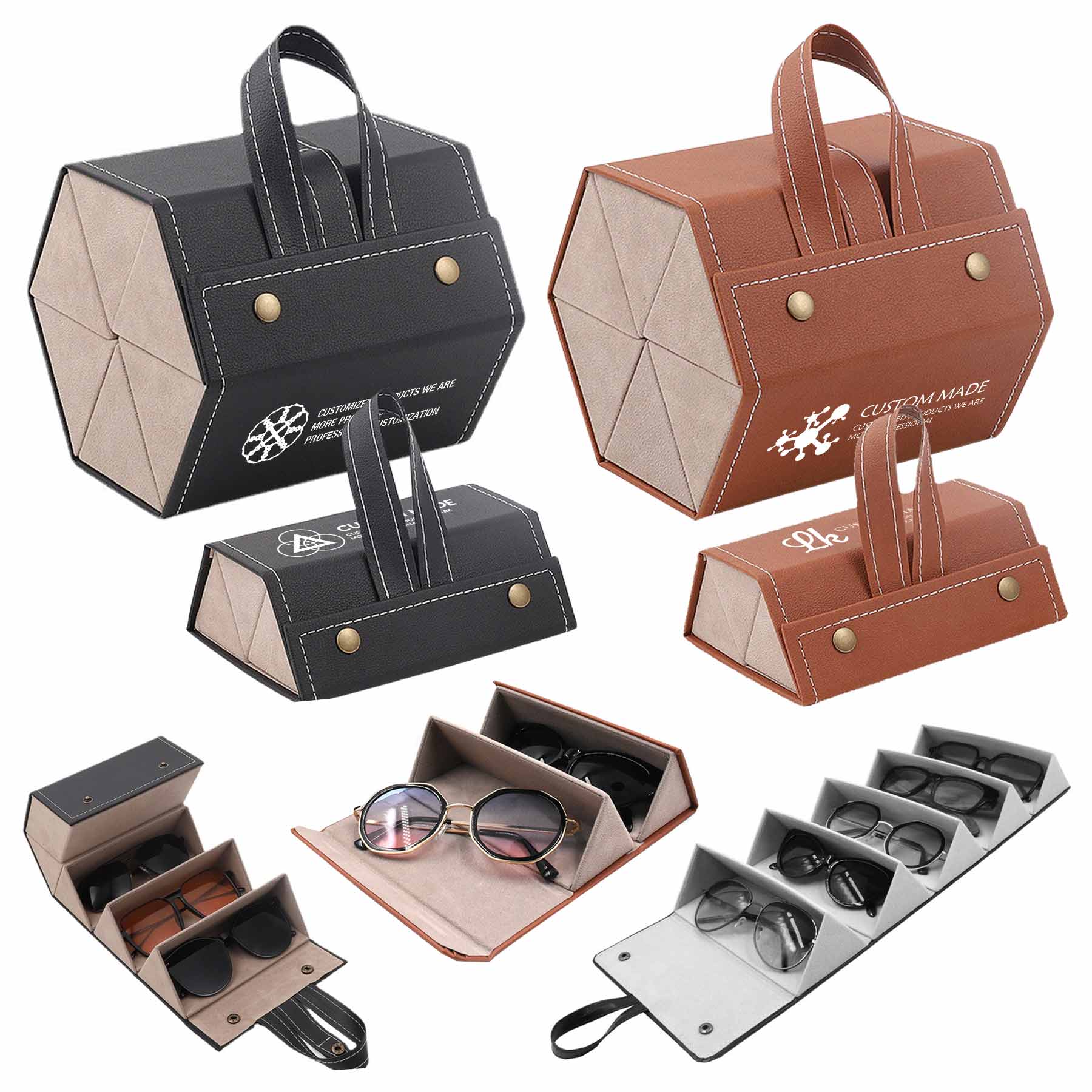 4-Slot Eyeglasses Case 1