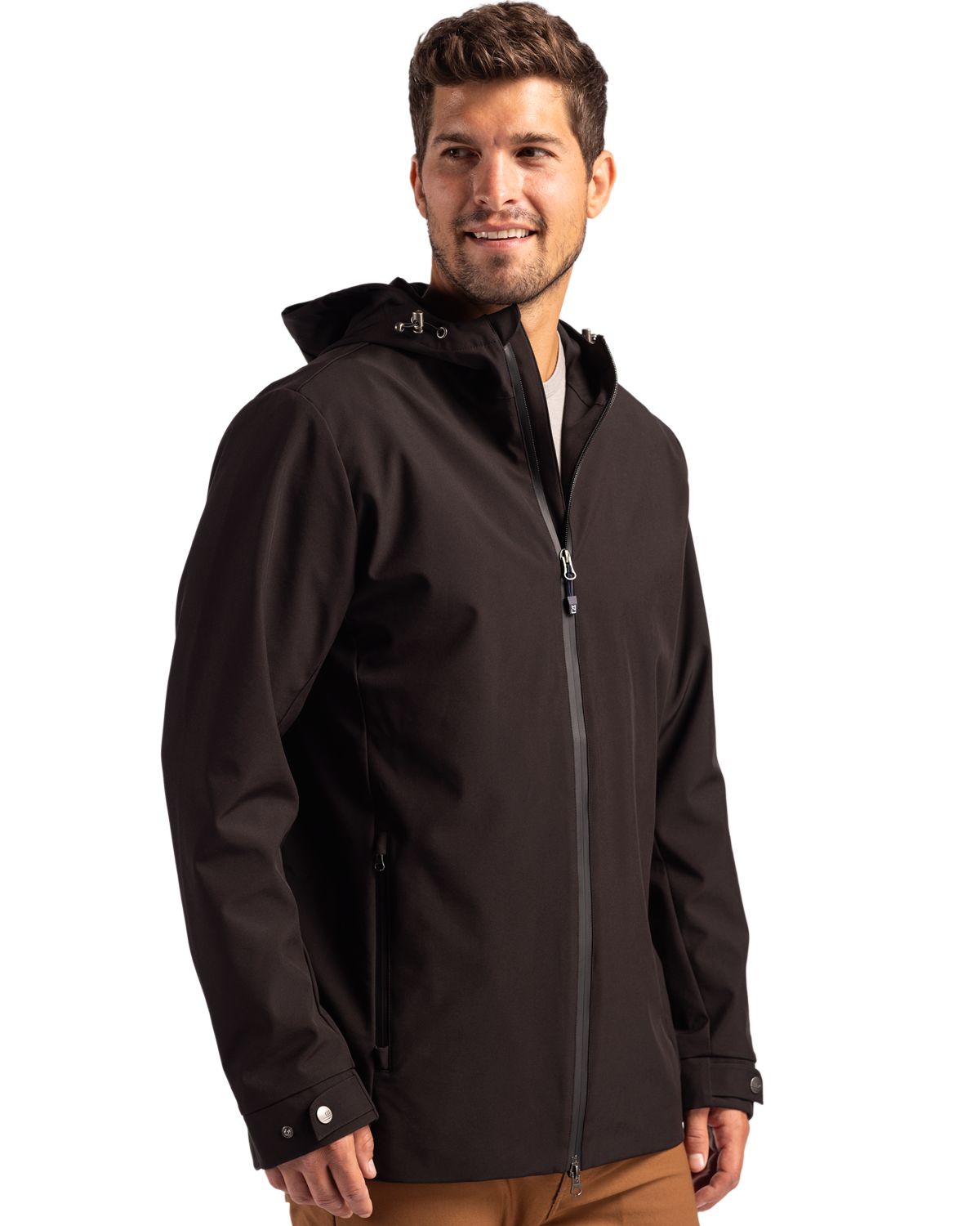 Camano Everyday Stretch Recycled Mens Water Resistant Jacket