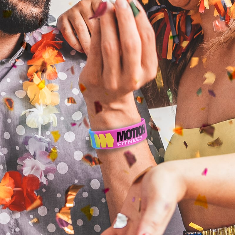 3/4 Inch Full Color Printed Wristbands 18