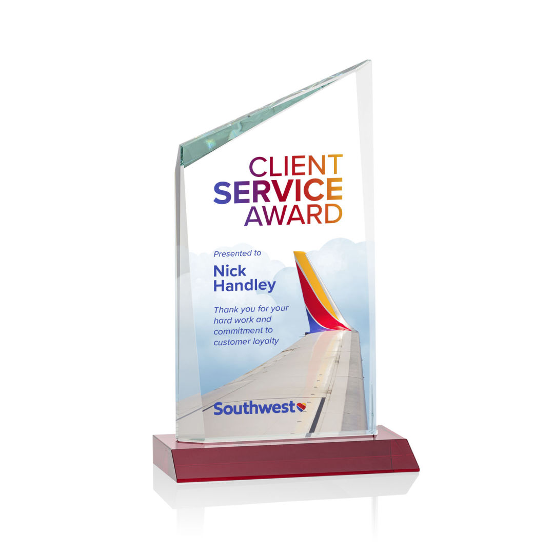 Scarsdale VividPrint™ Award - Red 5