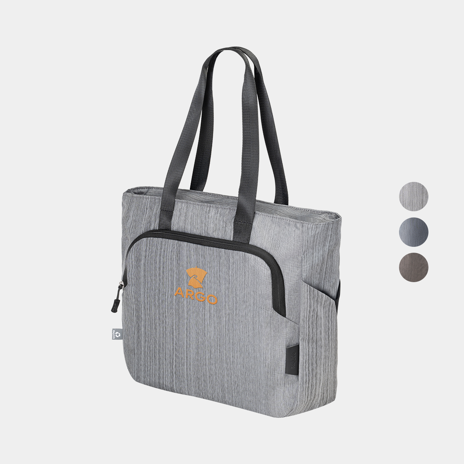 RejuVe® METRO Recycled Heather Executive Work Tote Bag 5
