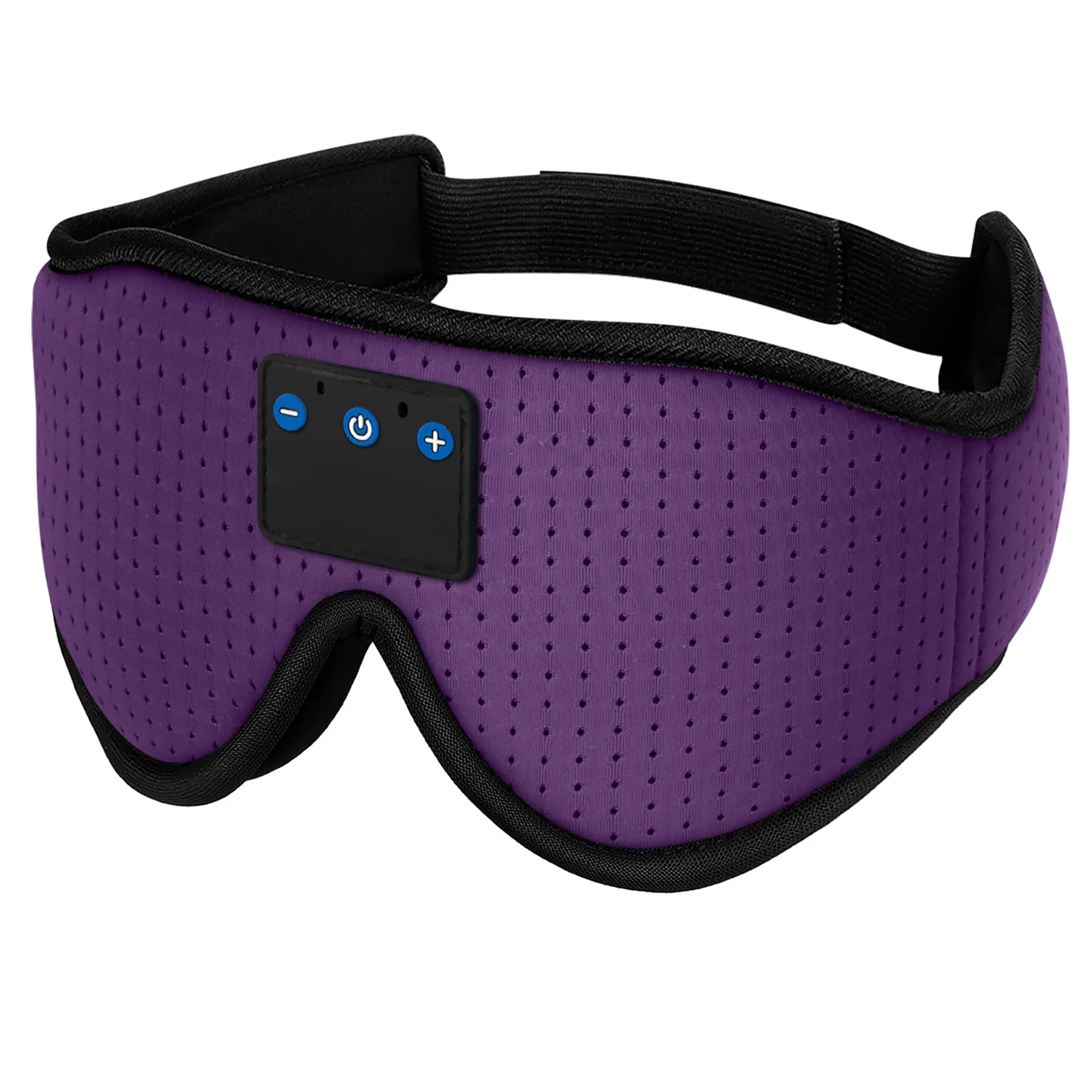 Smart Light-Shielding Eye Mask with 3D Music & Bluetooth 5.4 8