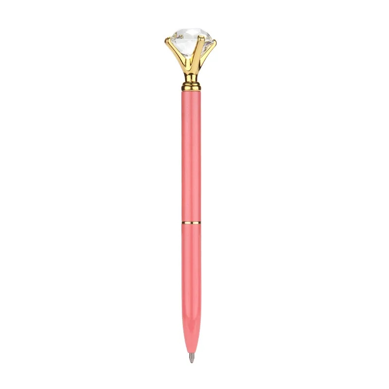 Retractable Metal Crystal Ballpoint Pens 1