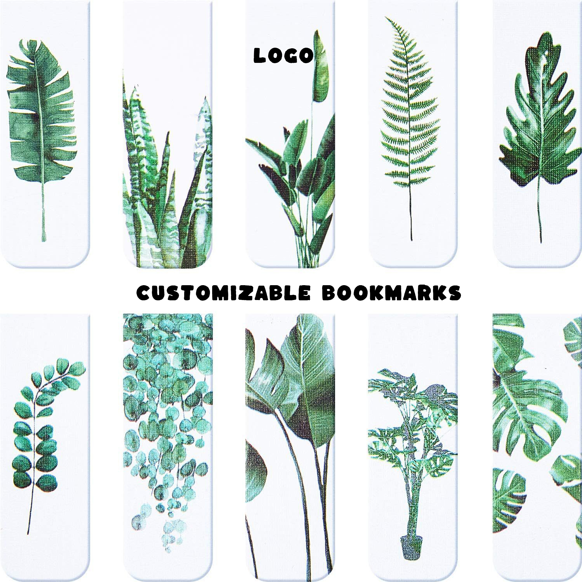 Stylish Magnetic Bookmarks Set of 10 4