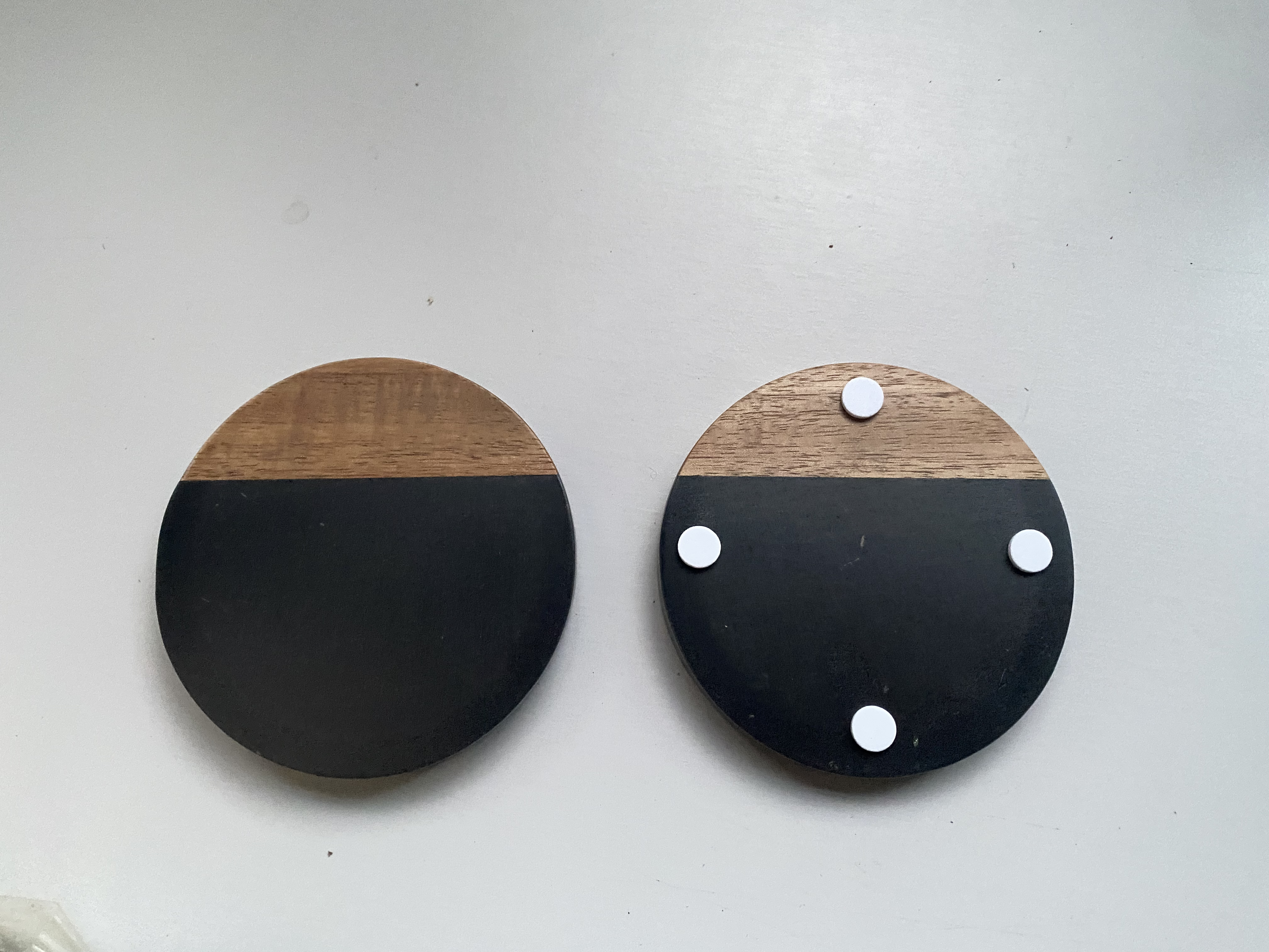 Combo Coaster Of Wood And Stone 2