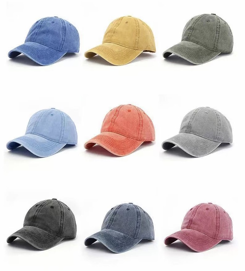Washed Old Solid Vintage Hat 2