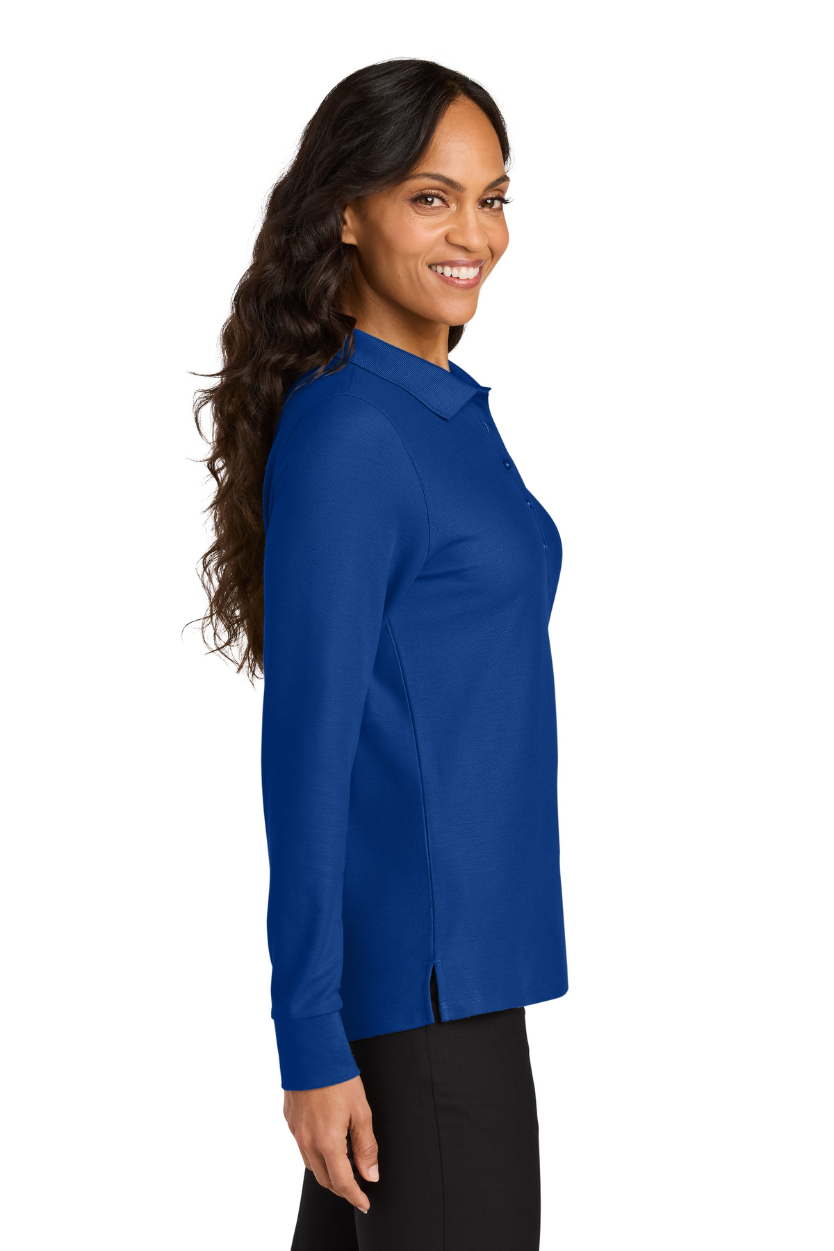 Port Authority Women's Wearever Signature Pique Long Sleeve Polo LK200LS 37