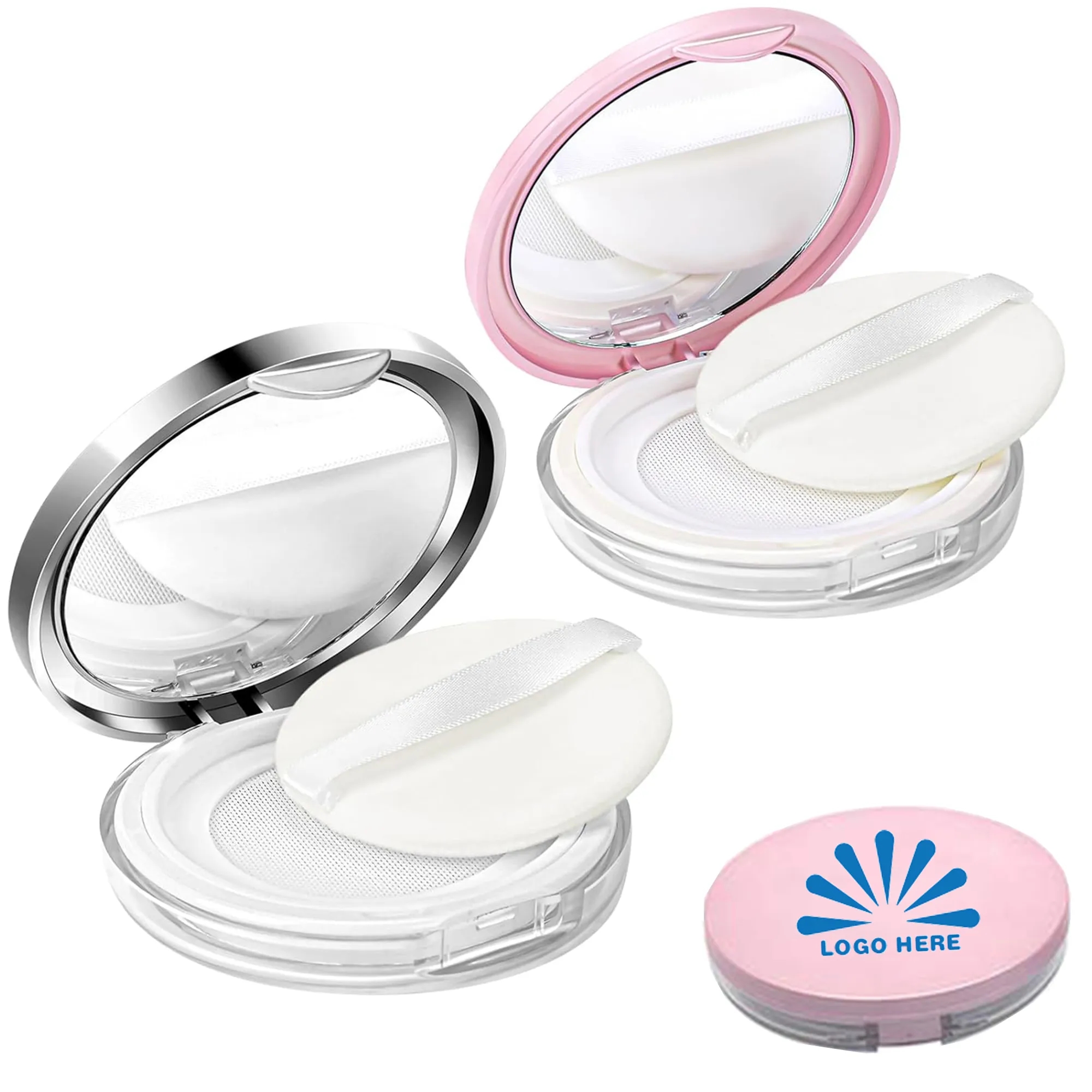 Portable Makeup Dispenser With Mirror 2