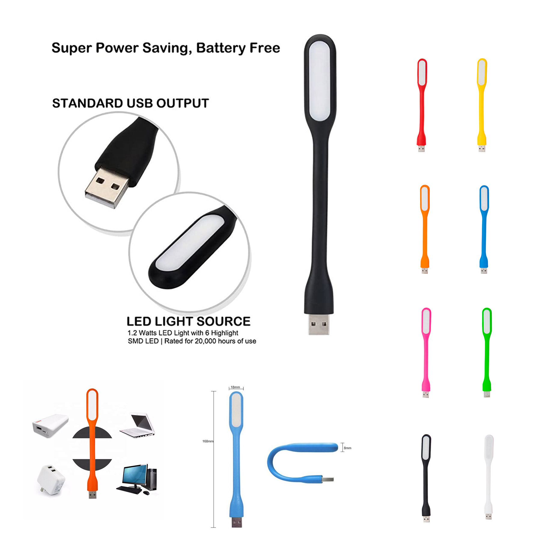 Flexible Mini USB LED Light 1