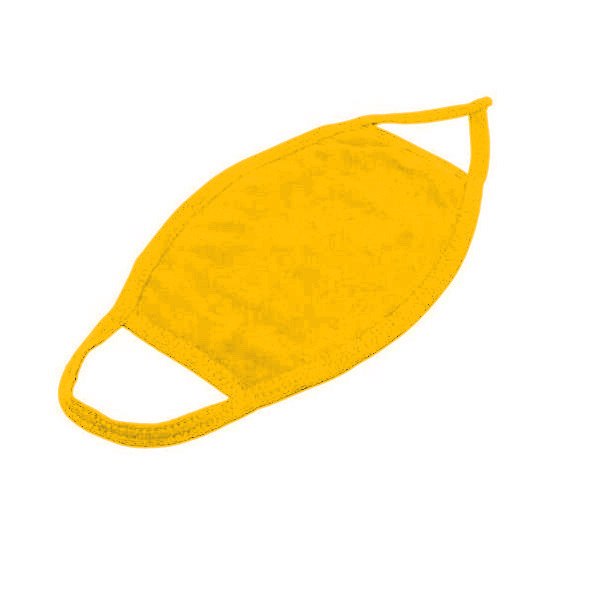 Gold Cotton Face Mask 3