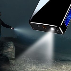 3 In 1 Dual E Arc Jet Lighter With Flashlight 23