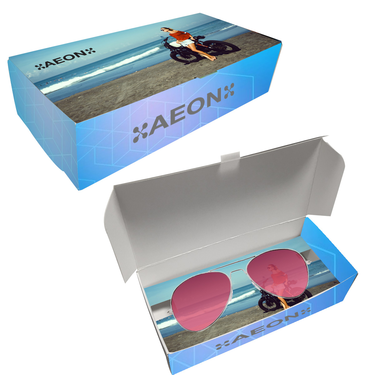 Ocean Gradient Aviator Sunglasses 12