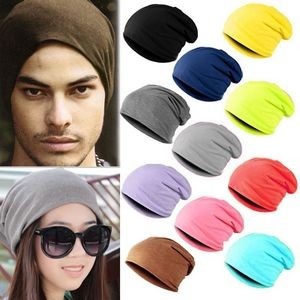Unisex Baggy Lightweight Hip-Hop Beanie Hat 1