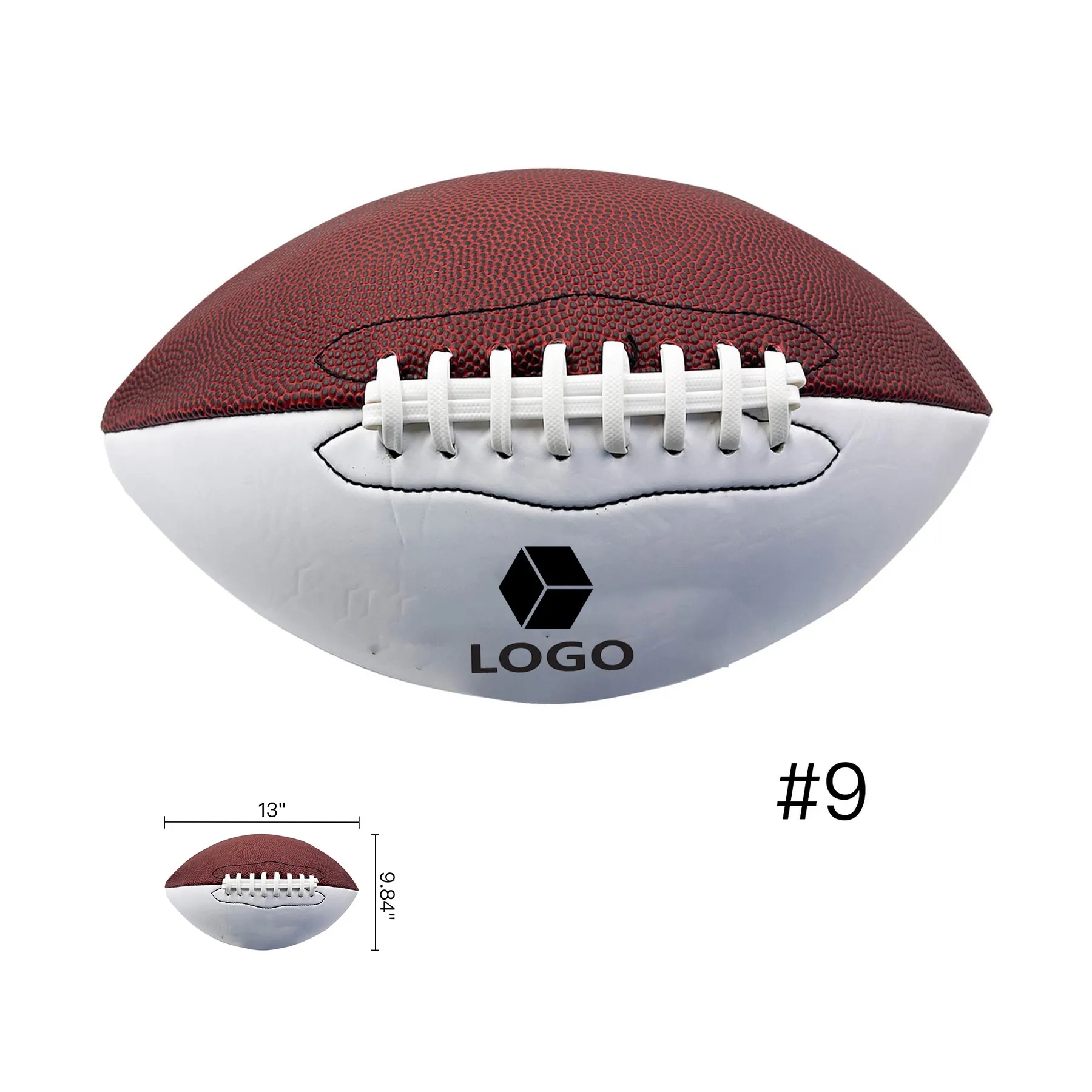 #9 Inflatable PU Football MOQ 50 4