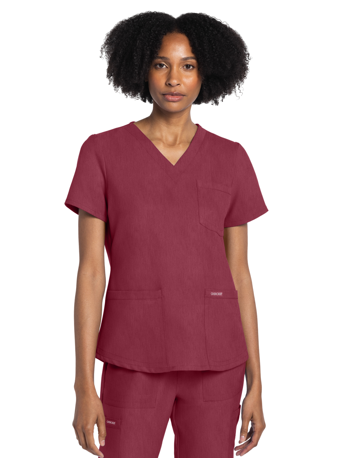 Cherokee - WW Originals Ultra - Women's 3-Pocket V-Neck Top 12