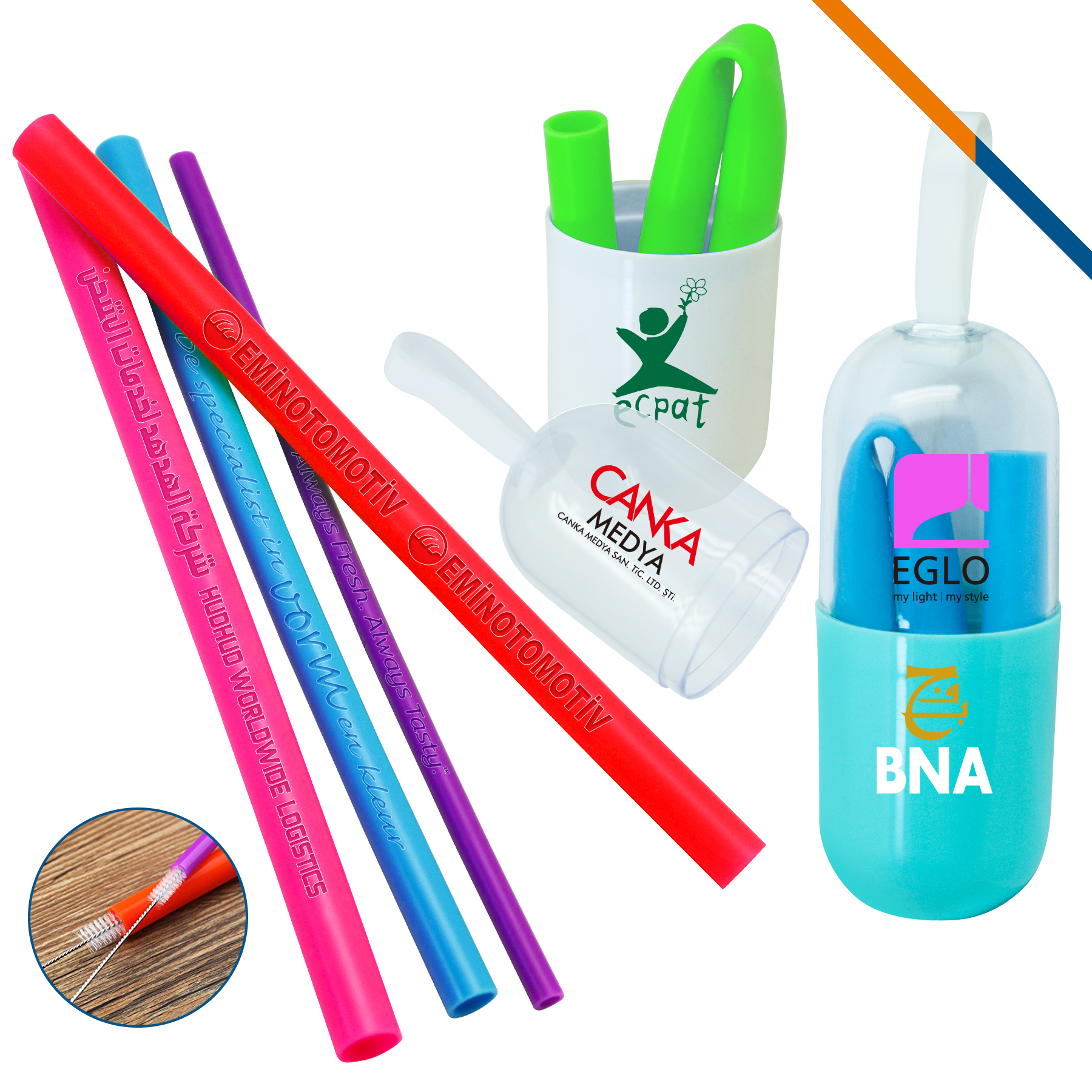 Quaff Silicone Straw Small 13
