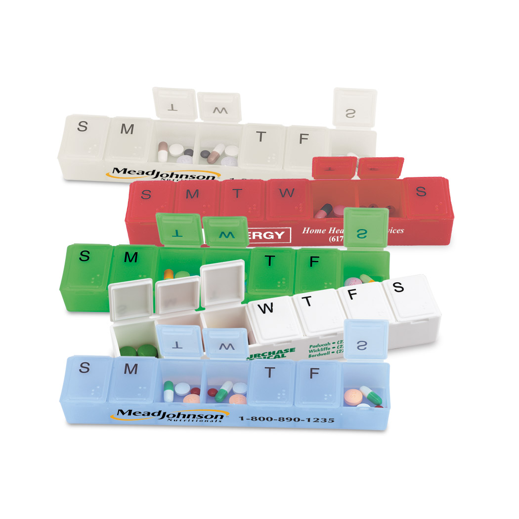 Super-7 All-Week Pill Box - 8" 3