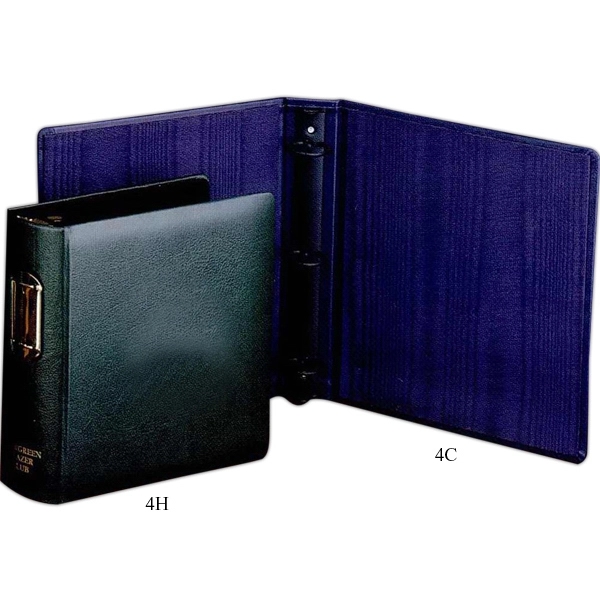 Leather covered binder 1