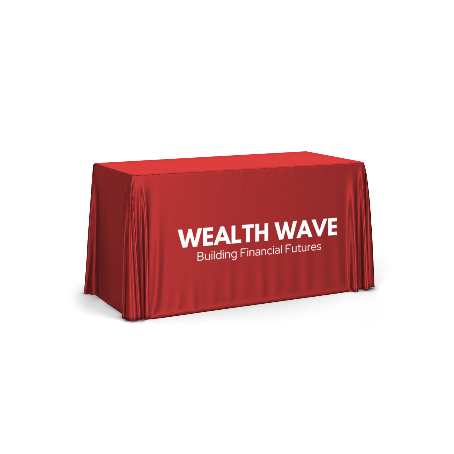 4' Liquid Repellent Table Throw, Full Color Front Panel 8