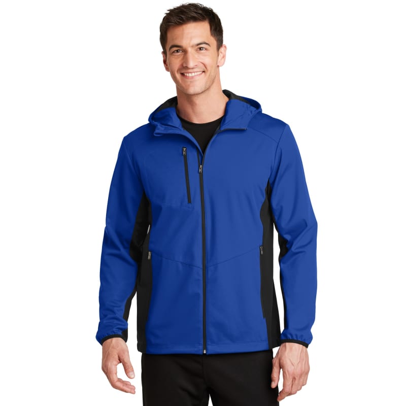 Port Authority Active Hooded Soft Shell Jacket. 28