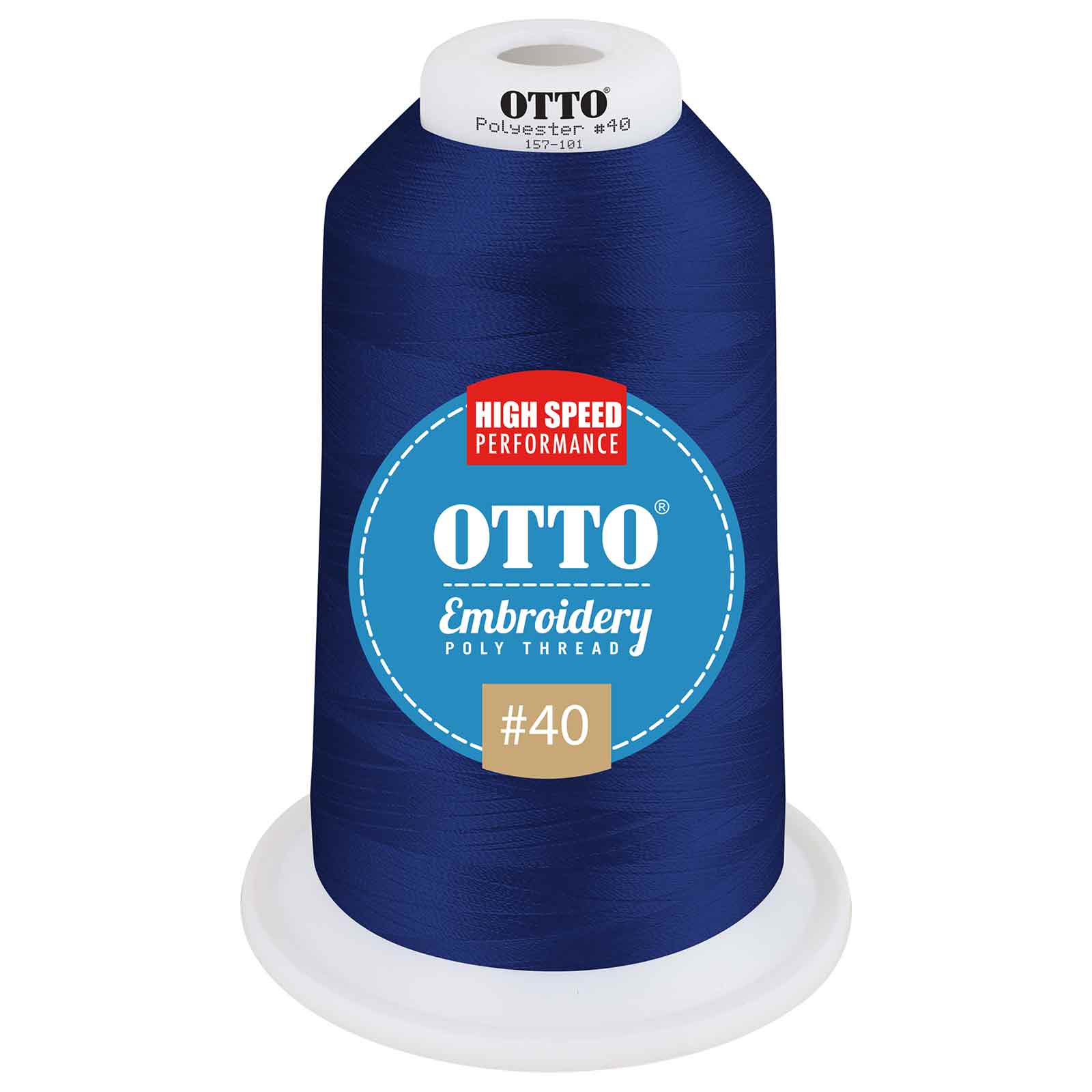 OTTO Embroidery Poly Thread #40 5,500 yd. King Cone 137