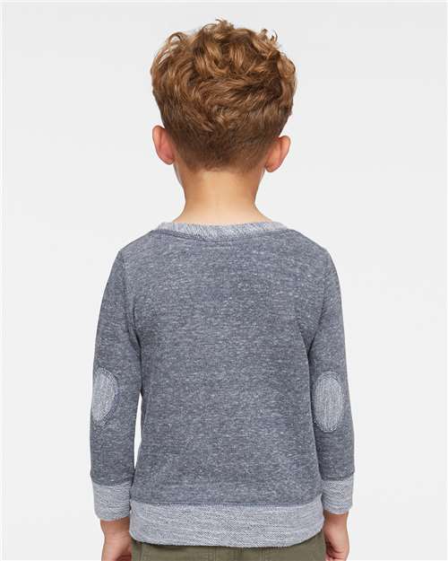 Toddler Harborside Mélange French Terry Crewneck Sweatshirt - 3379 29