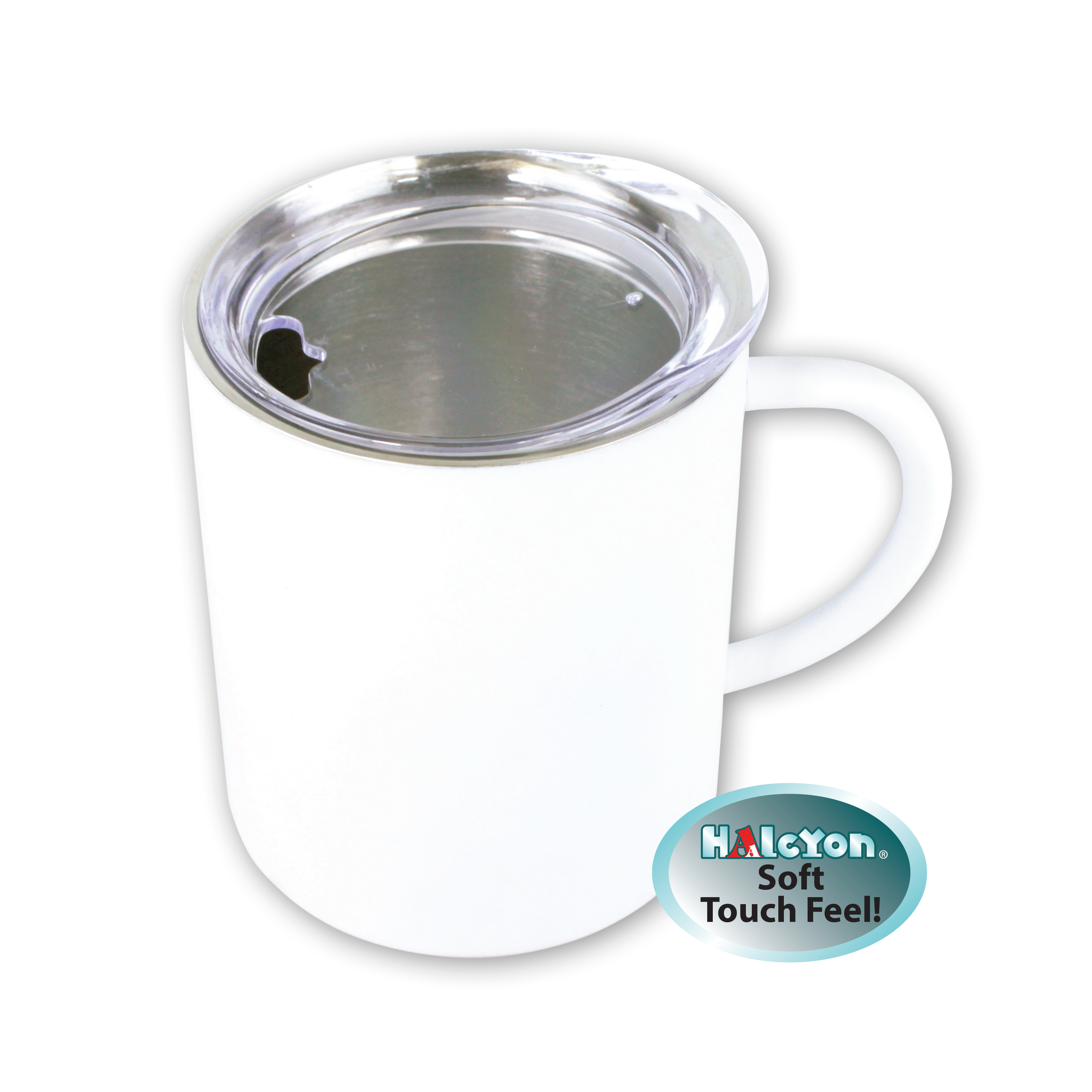 Halcyon® 14 oz. Coffee Mug with Acrylic Lid 4