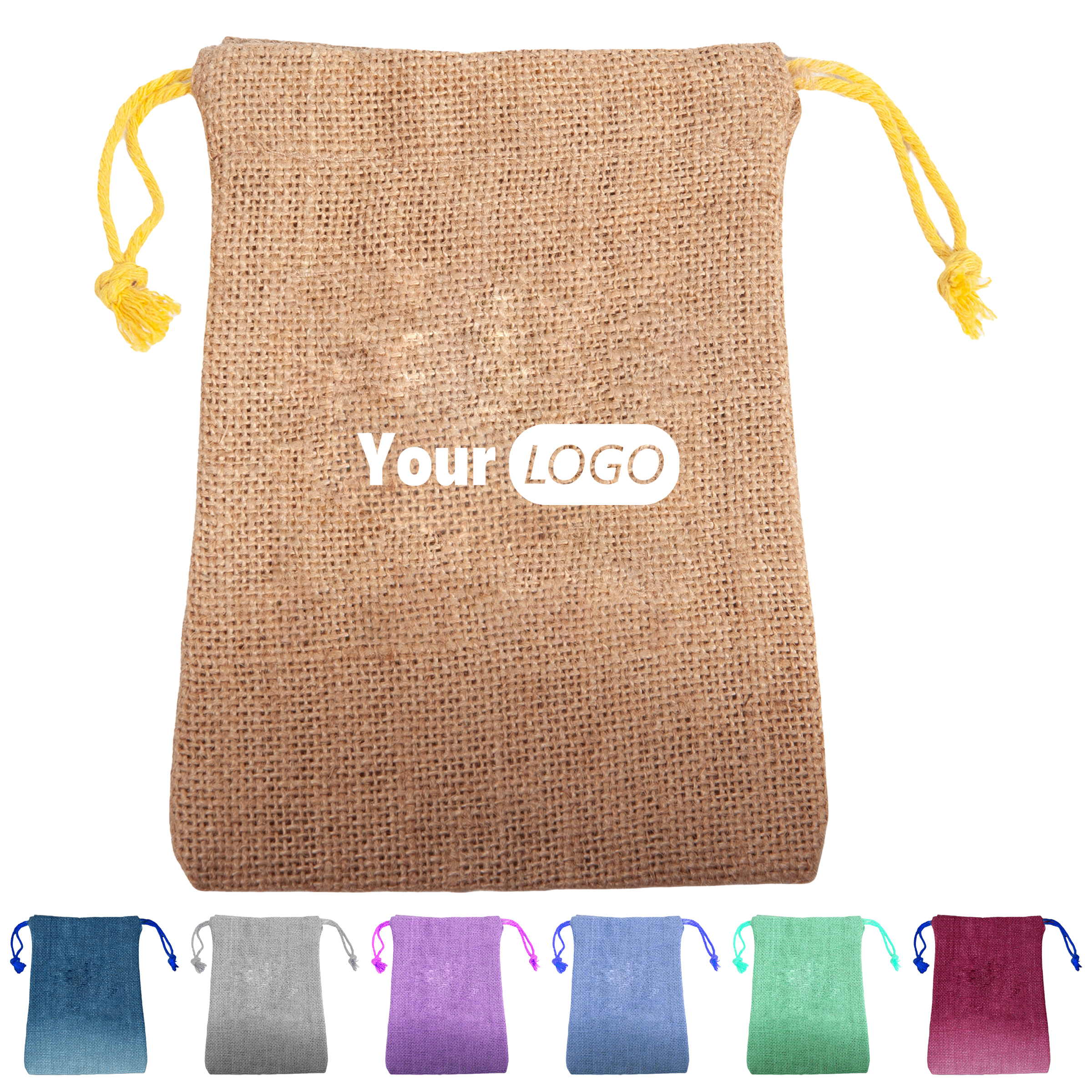 Canvas Reusable Drawstring Bag For Versatile Use 1