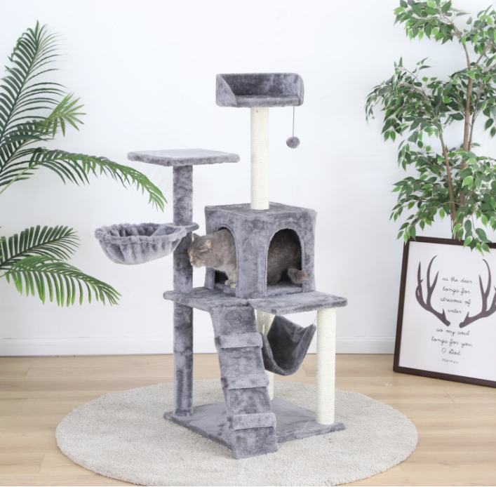Tower Condo Furniture Scratch Post for Kittens Pet House 2