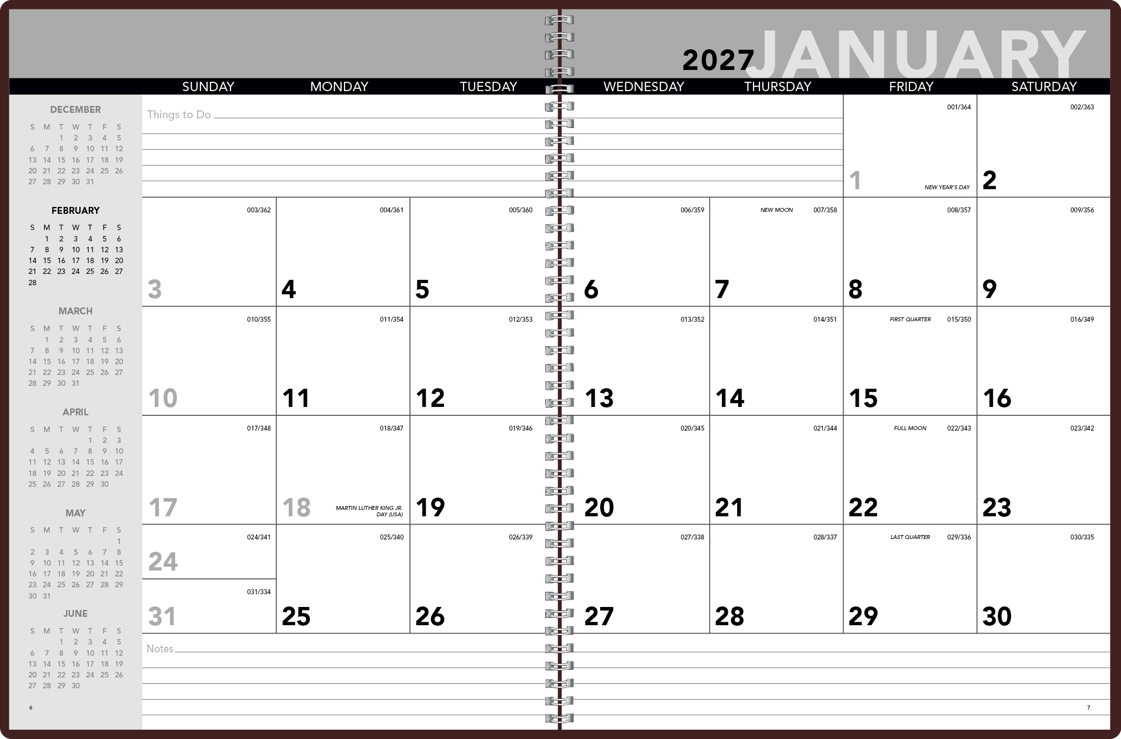 Triumph® Calendars Monthly Planner 51