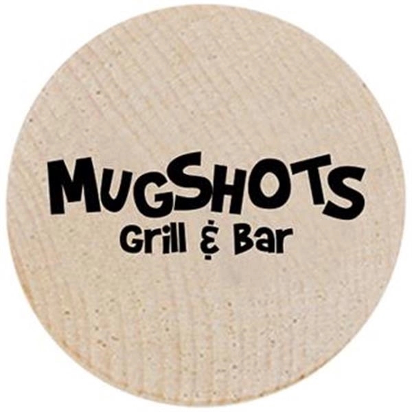 Custom Printed WOODEN NICKELS 6