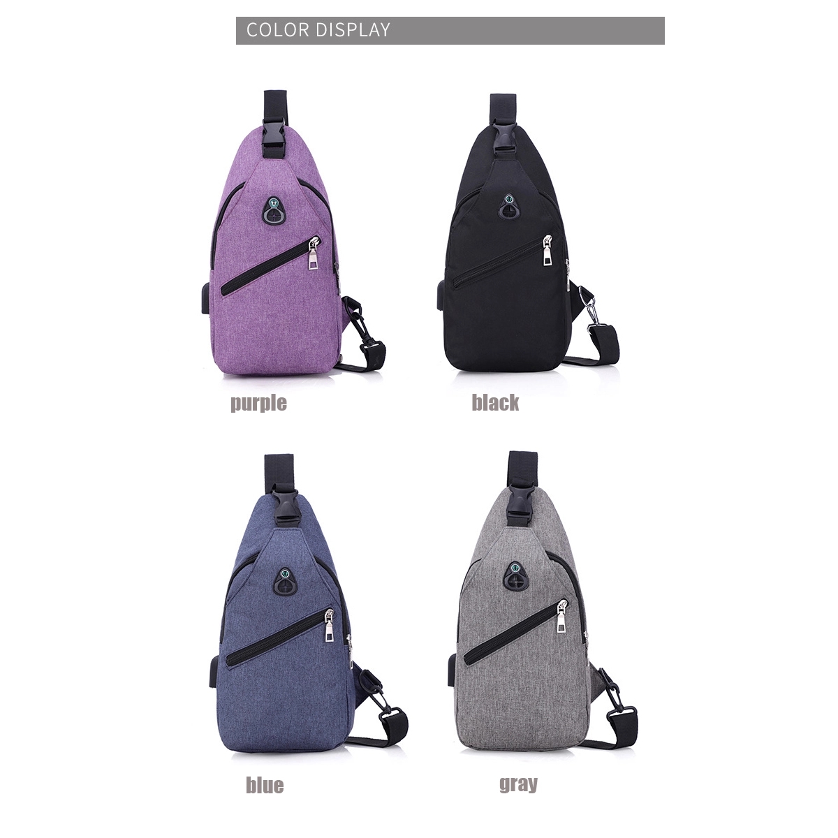 Sling Bag Men Shoulder Backpack Crossbody 4