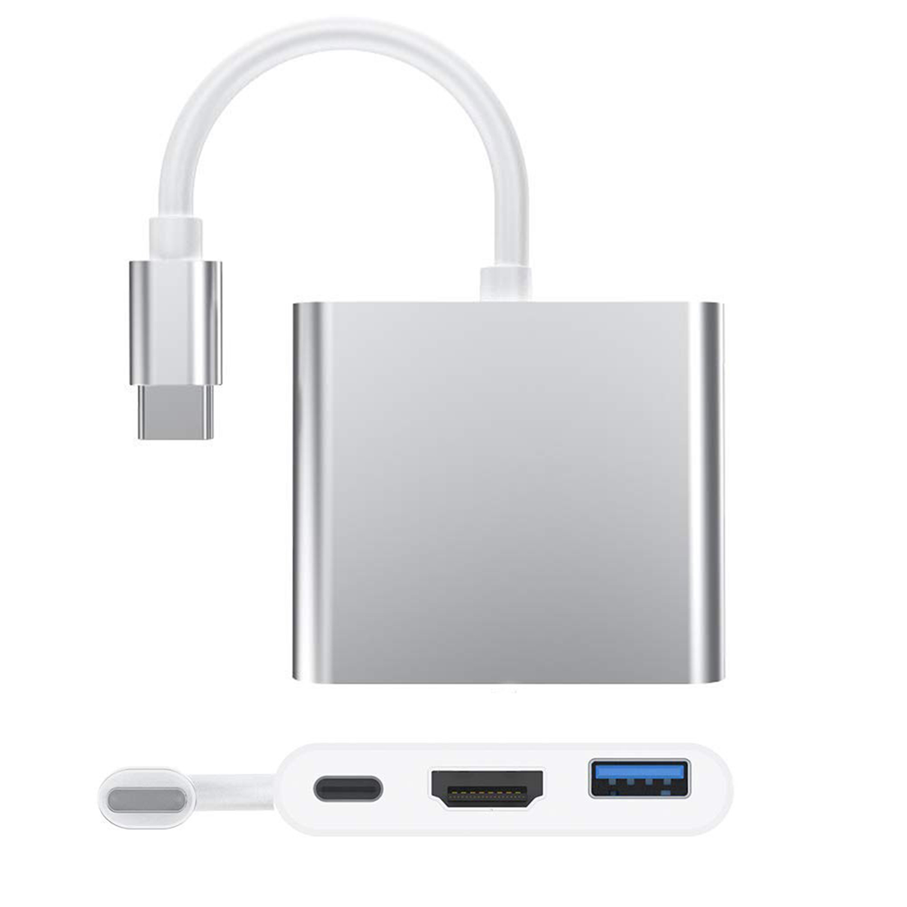 Derto 3in1 USB Hub 5