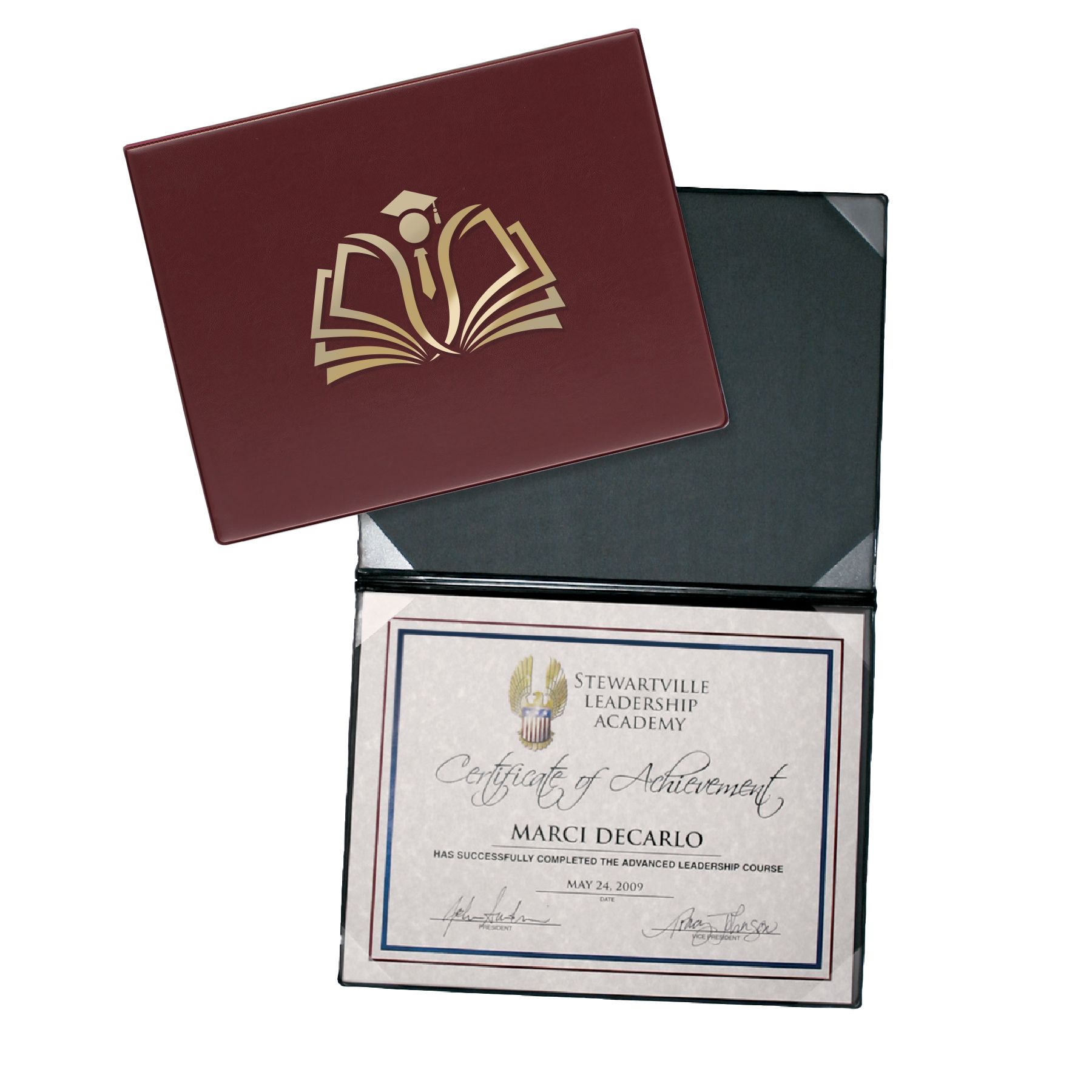 Deluxe Certificate/Diploma Holder - 8 Corners 5