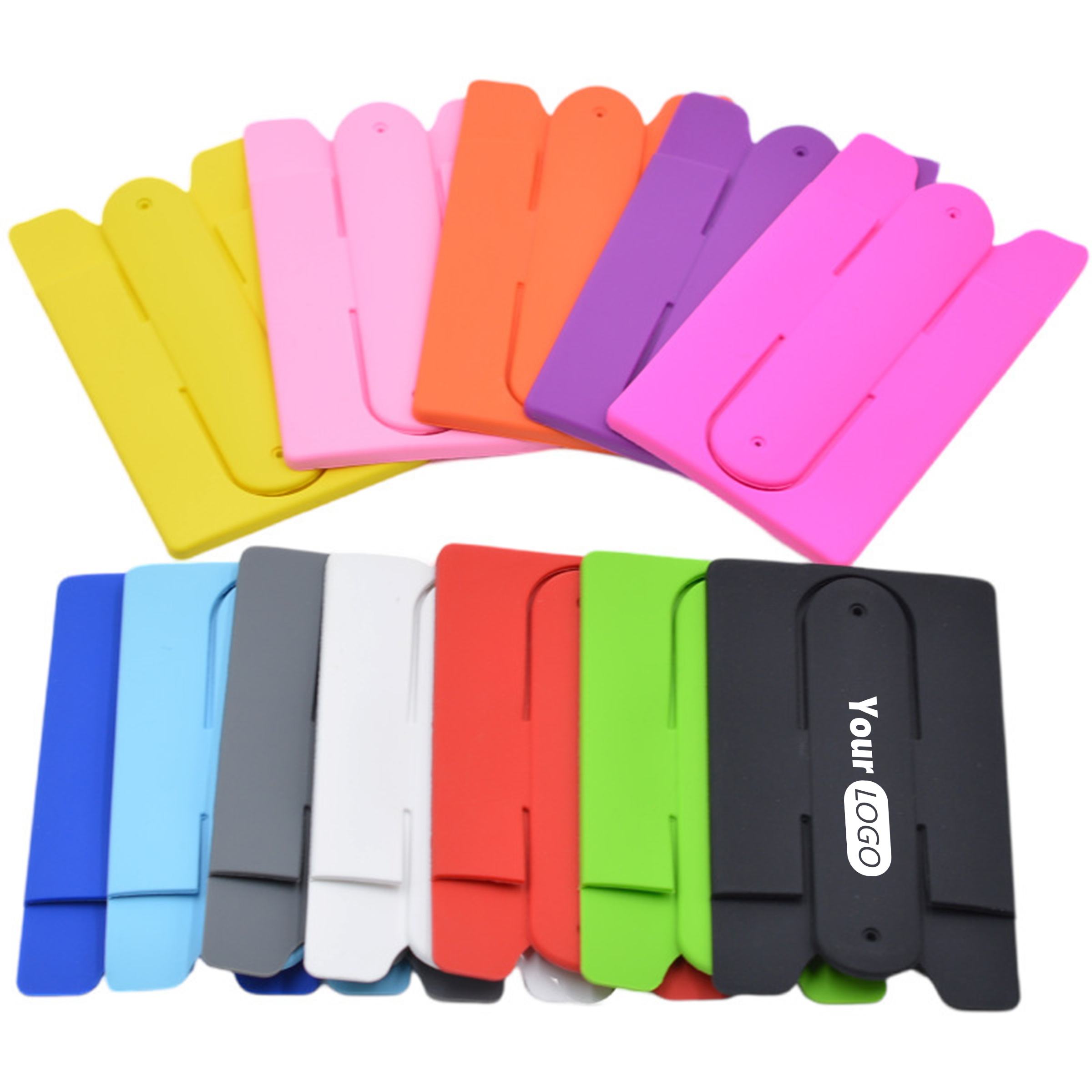 Silicone Cellphone Wallet With Built-In Phone Stand For Convenience 3