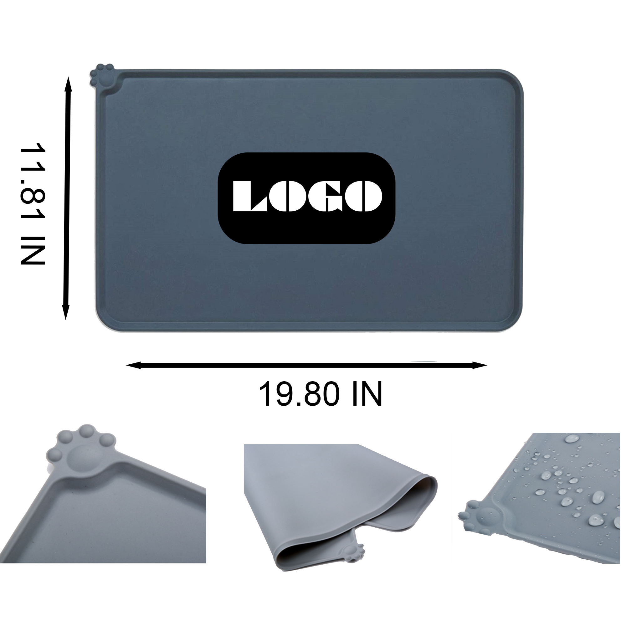 Food-Grade Silicone Pet Non-Slip Cooling Mat 3