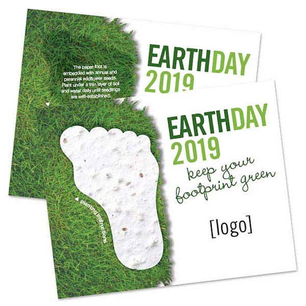 Seed Paper Shape Postcard 4