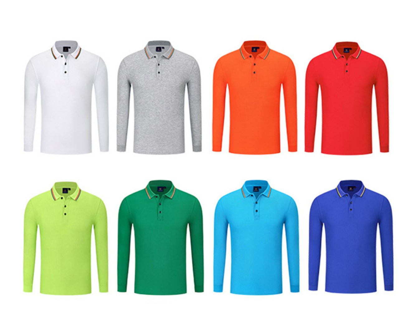 Long Sleeve Polo Shirt 11