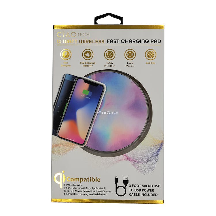 Wireless Charging Pads - Tie Dye 10W