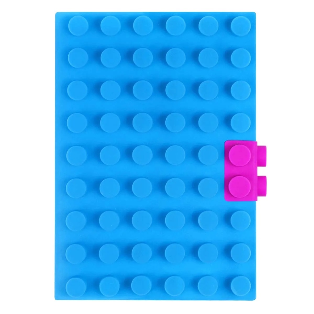 Custom Creative Building Block Silicone Student Notebook 9
