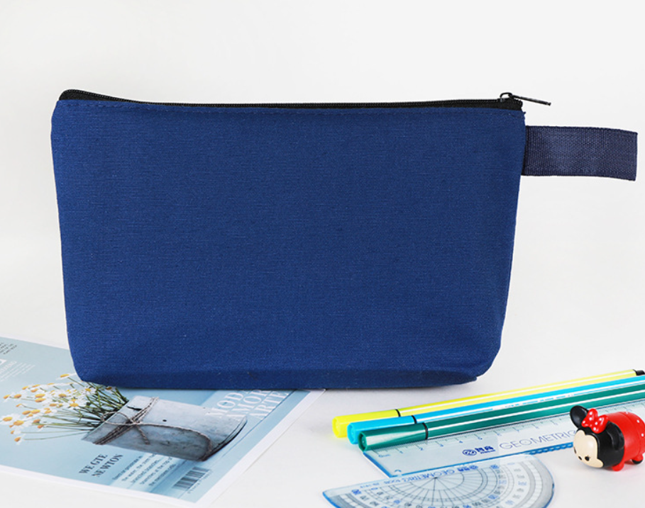 Canvas Pencil Zipper Bag 1
