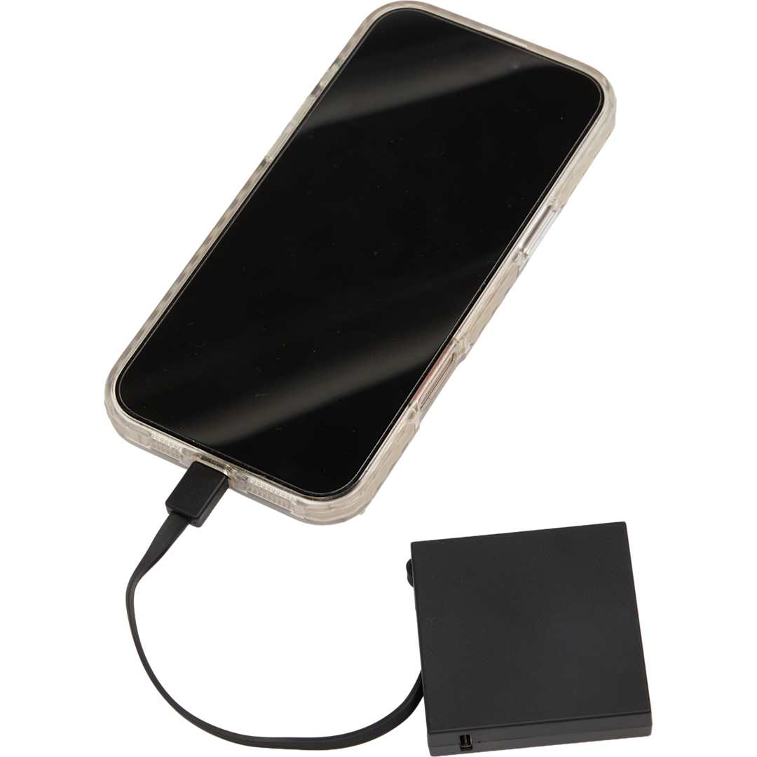 Recycled ABS 2000 mAh Power Bank with Type-C Cable 9