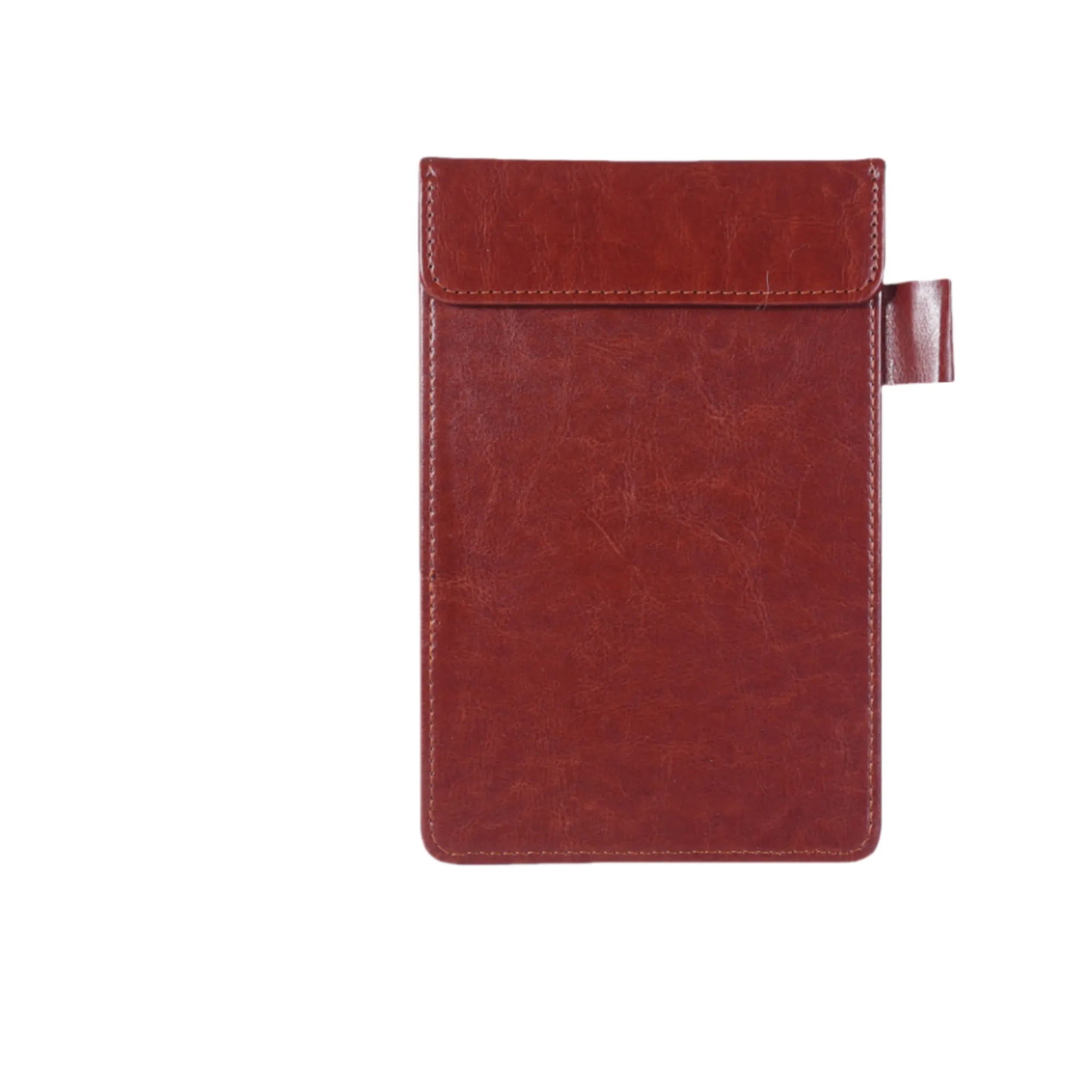 Pu Leather Hardboard Office Magnetic Clipboard Writing Pad 3