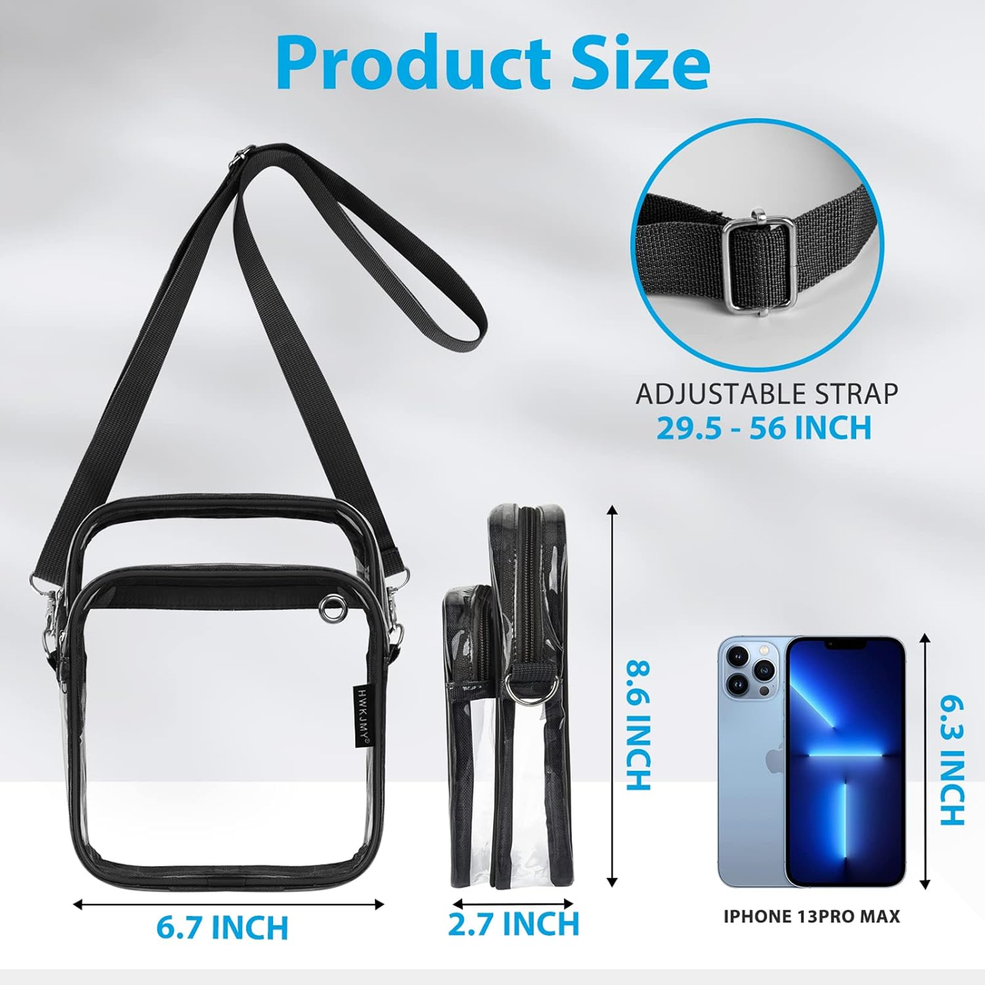 Crossbody Clear Bag 3