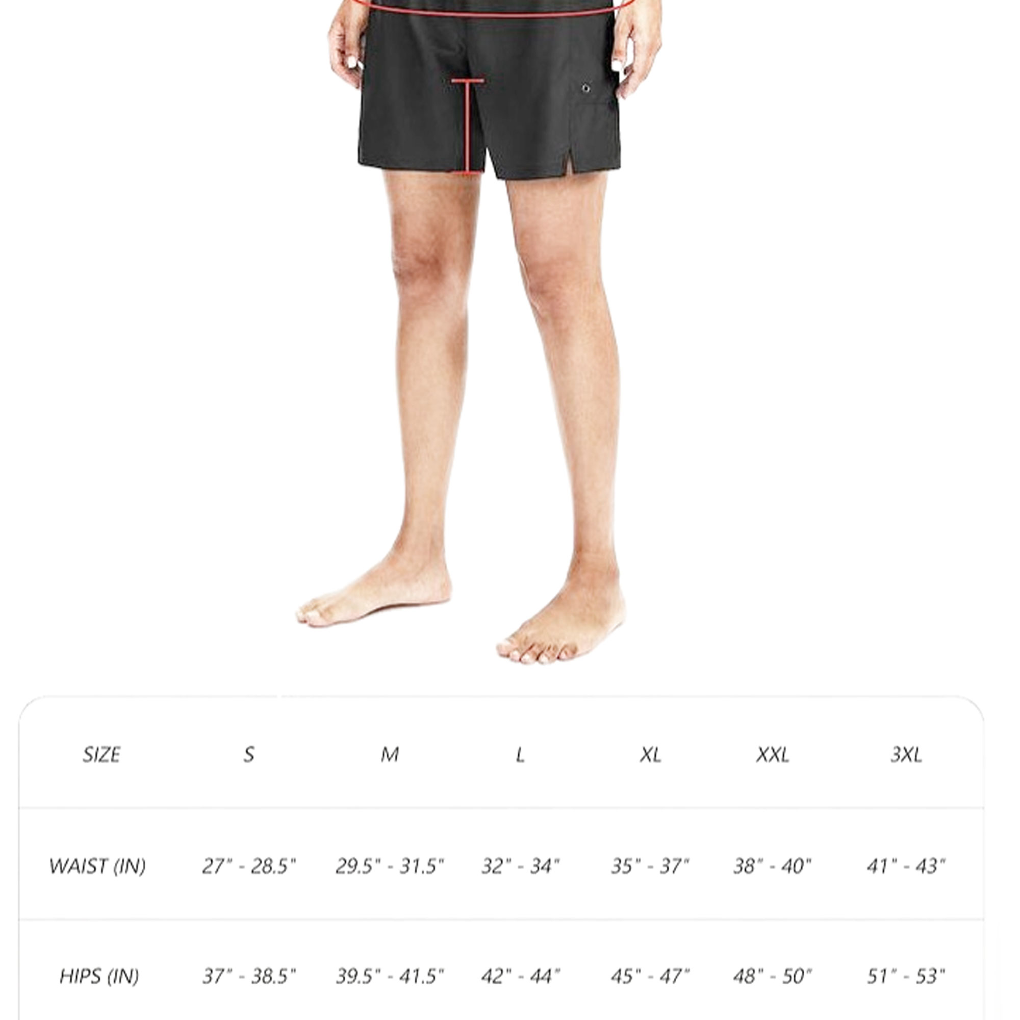 7" Long Swim Board Shorts 3