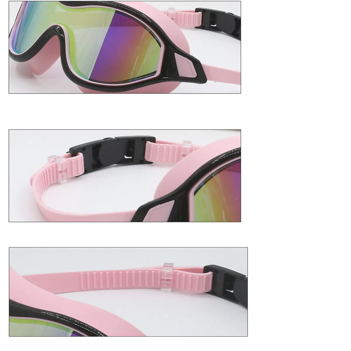 Polarized Swim Pool Anti UV Clear Vision Swimming Goggles 4