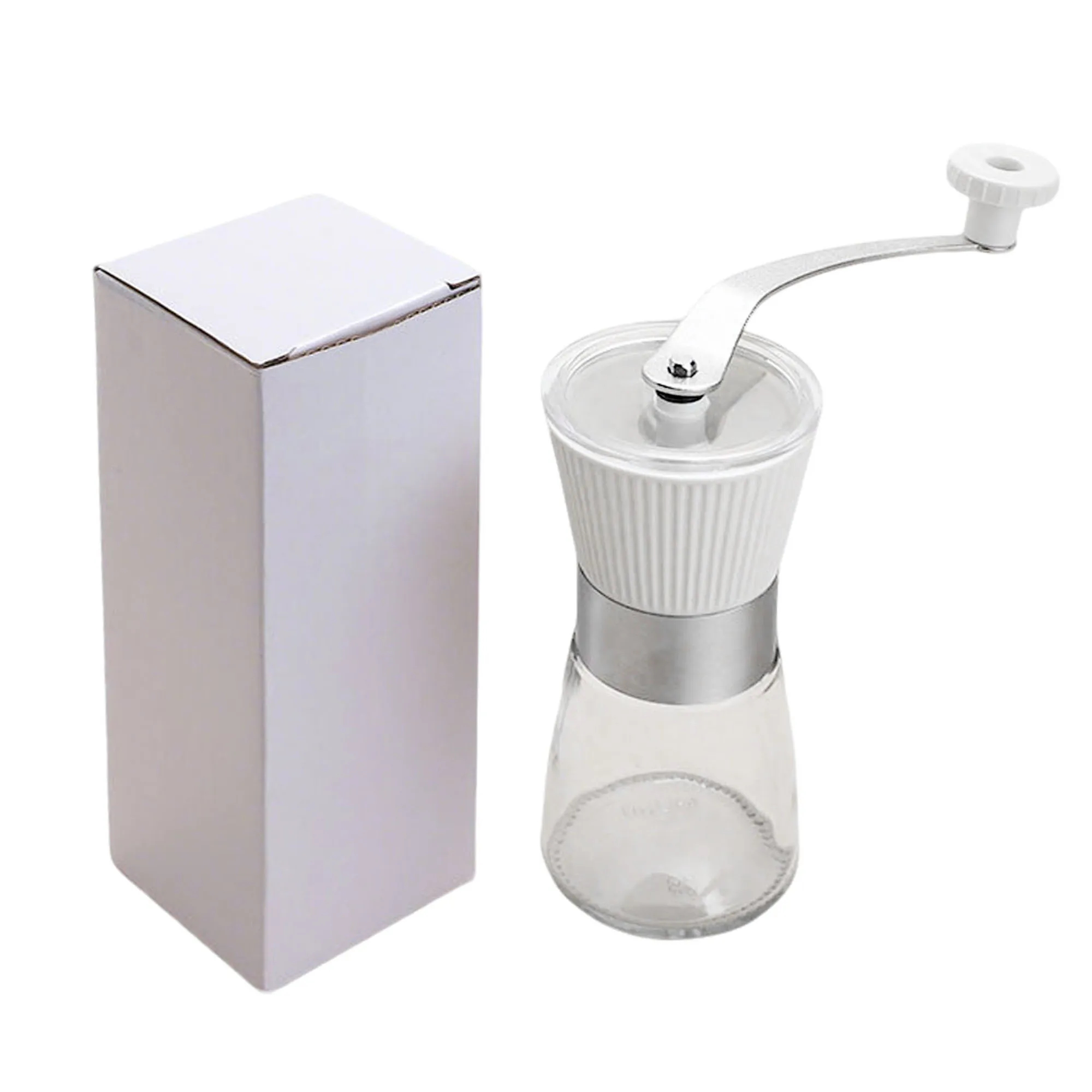 304 Stainless Steel Hand Cranked Coffee Grinder 2