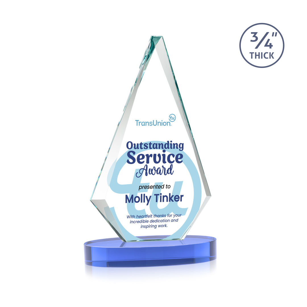 Windsor VividPrint™ Award on Alberton Base - Sky Blue 16