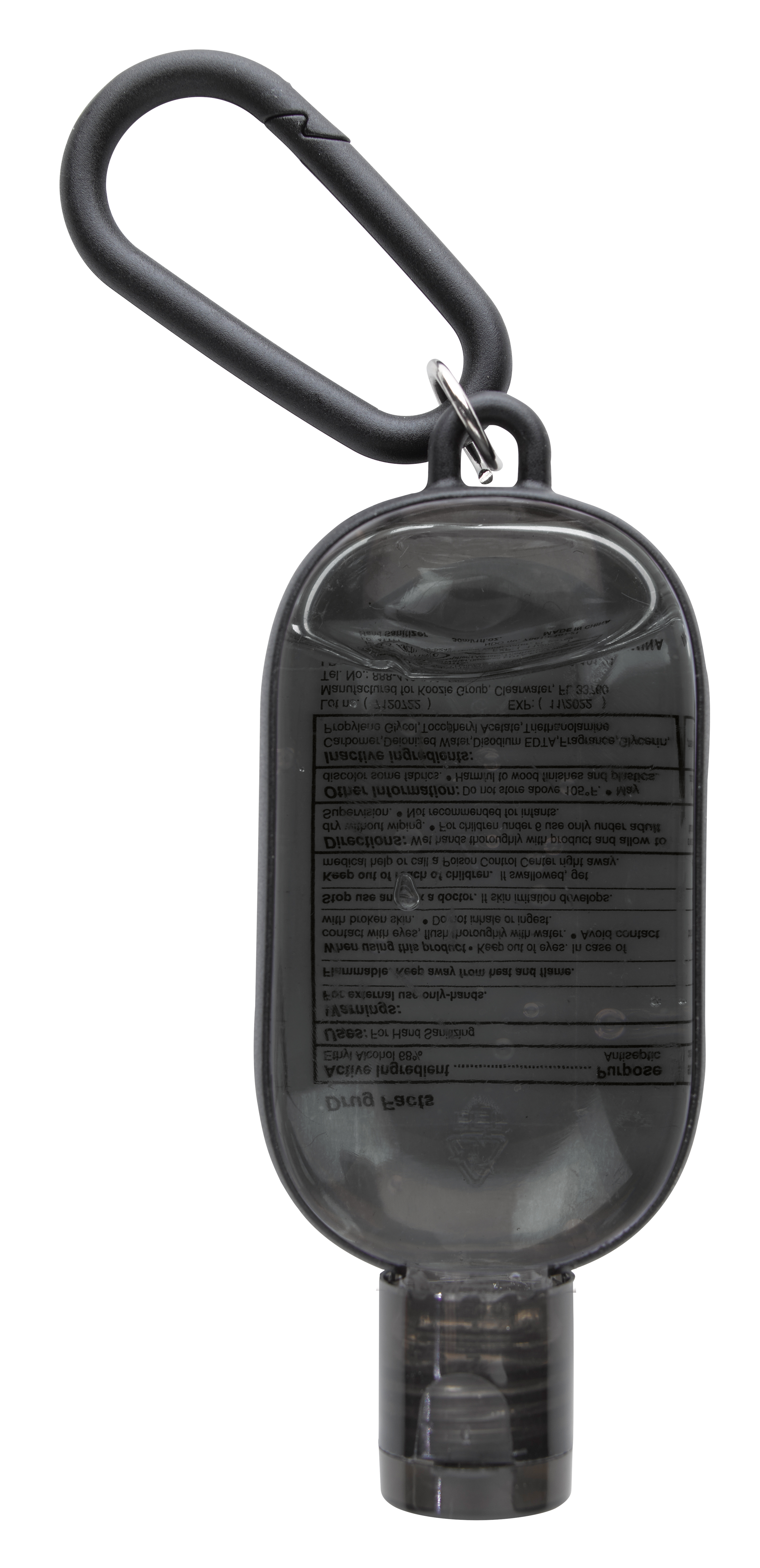 1 oz. Hand Sanitizer with Colorful Case and Carabiner 13