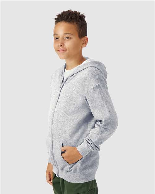 Youth Heavy Blend™ Full-Zip Hooded Sweatshirt - 18600B 2
